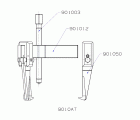 EXTRACTOR FORZA SERIE 9000T DE 3 PATAS